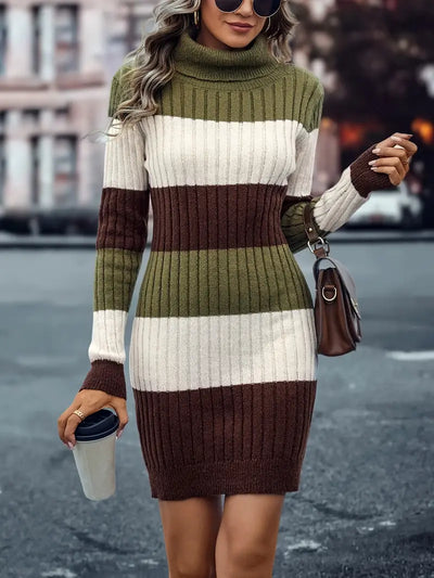 Gemma l Elegant bodycon-minikjole til damer med lange ærmer l Vanero