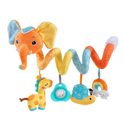 Baby Spiral Toy l Legetøj til autostol og barnevogn l Vanero