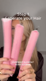 Overnight Hårruller 3-Pak | Varmefri Krølstyling Design | Genanvendelig Hårrutine & Bølgeskabelse | Vanero