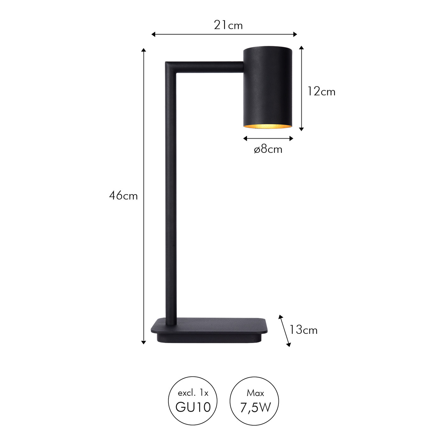 Bordlampe | Bisho | Vanero