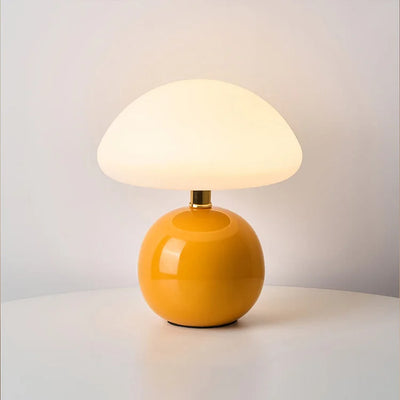 LoriGlow | cremefarvet champignonlampe | Vanero