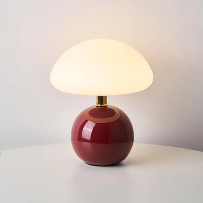 LoriGlow | cremefarvet champignonlampe | Vanero