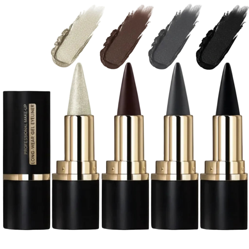Matte Eyeliner Til Præcis Påføring | Eyeliner Til Daglig Øjenmakeup | Kompakt Makeupprodukt | Vanero