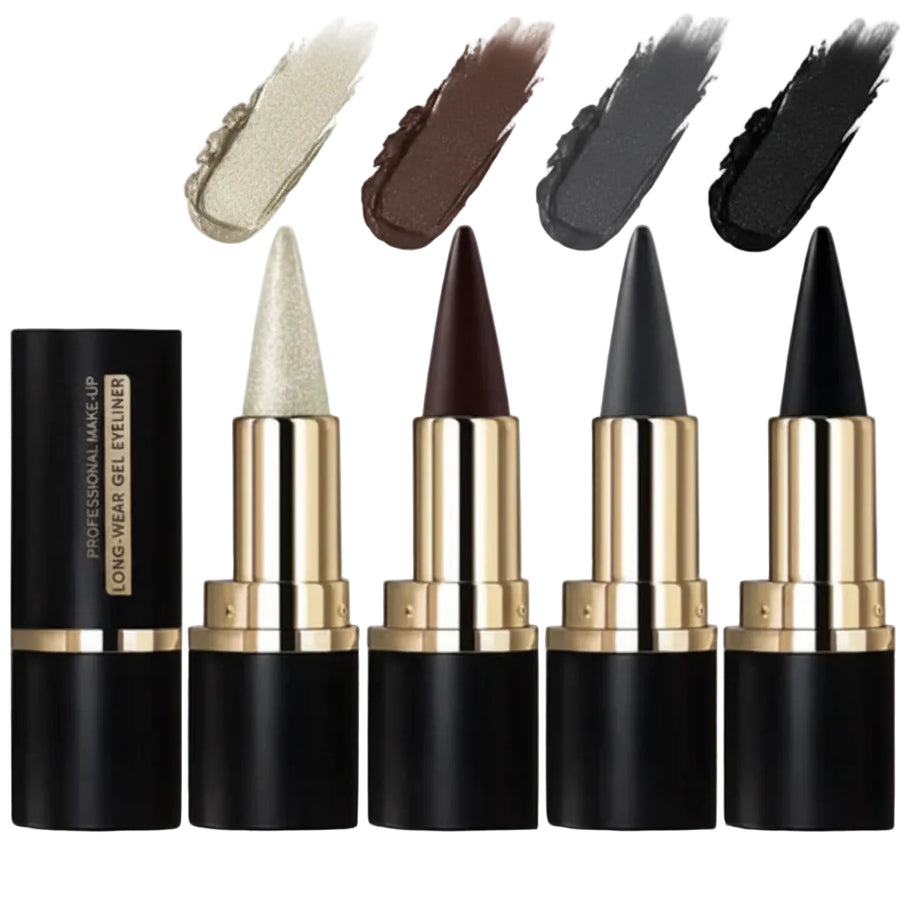 Matte Eyeliner Til Præcis Påføring | Eyeliner Til Daglig Øjenmakeup | Kompakt Makeupprodukt | Vanero