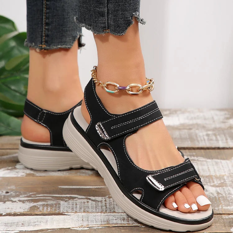 Jolie | Komfortable Ortopædiske Sandaler i Sporty Stil | Vanero