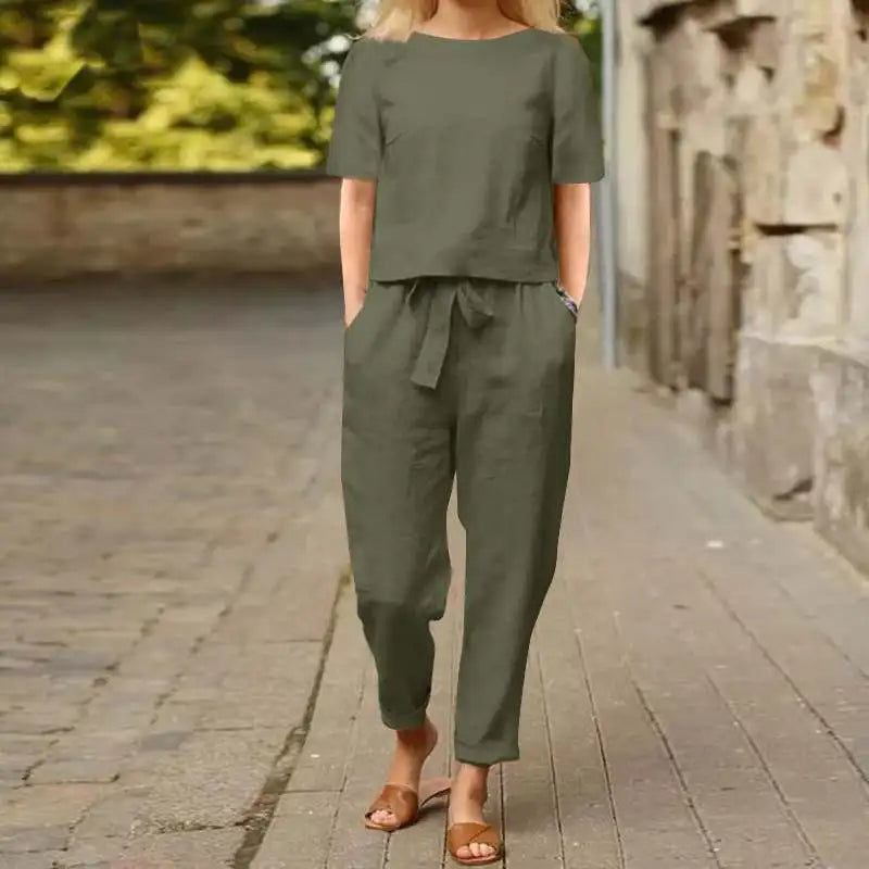 Alexi | Stilfuldt Jumpsuit-sæt l Vanero