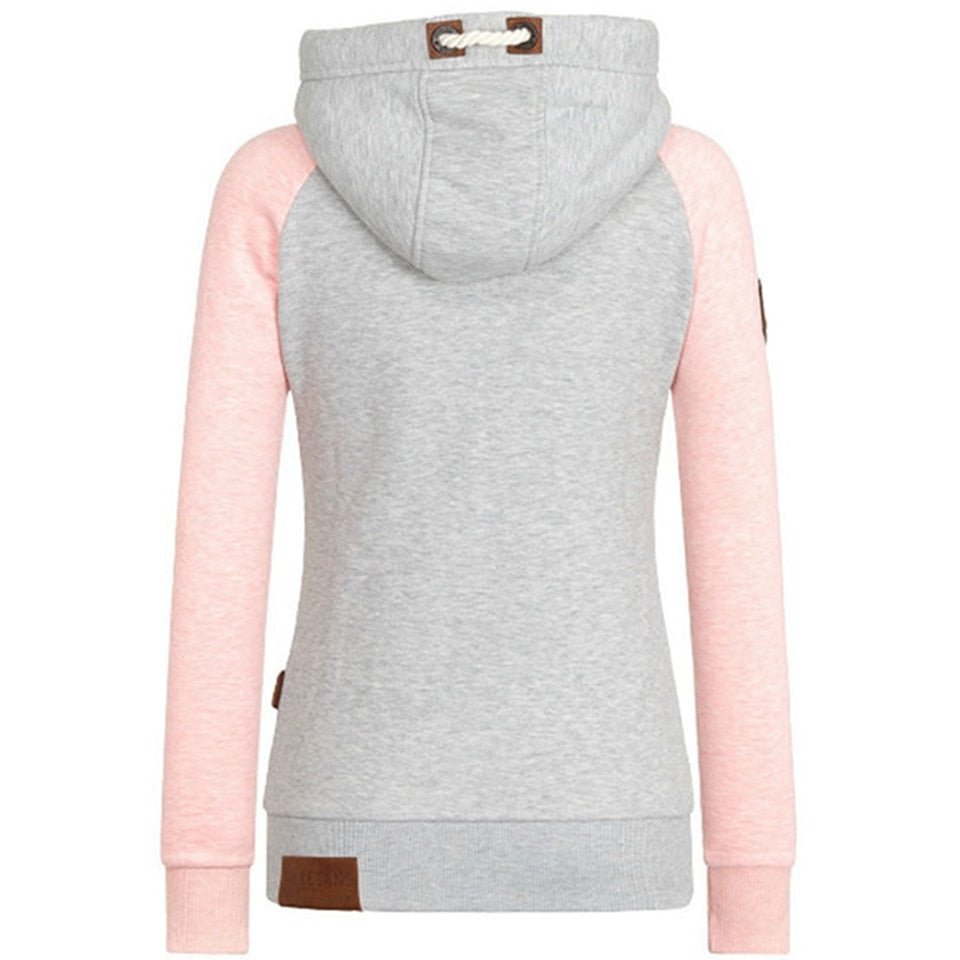 Opal Bomuldsblanding | Oversized Pasform Hættetrøje | Pulloverdesign Med Lange Ærmer til Daglig Brug & Fritid | Vanero