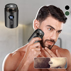 Mini Bærbar Elektrisk Barbermaskine USB C | Våd & Tør Rejsepleje Design | Ansigtspleje Daglig Barbering & Rejsebrug | Vanero