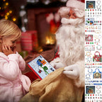 Adventskalender | 24 Dages Armbåndssæt | DIY Smykkekit Kreativ Juleaktivitet | Vanero