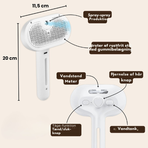CozyBrush | Gør Pelsplejen Nem Og Effektiv | Vanero