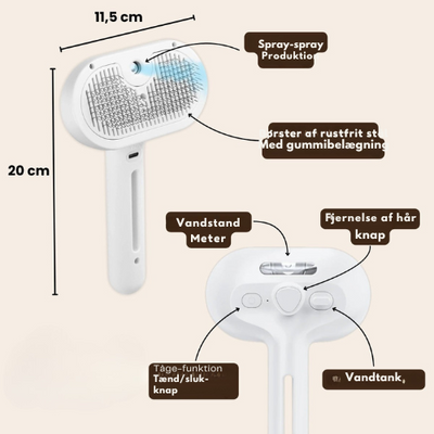 CozyBrush | Gør Pelsplejen Nem Og Effektiv | Vanero