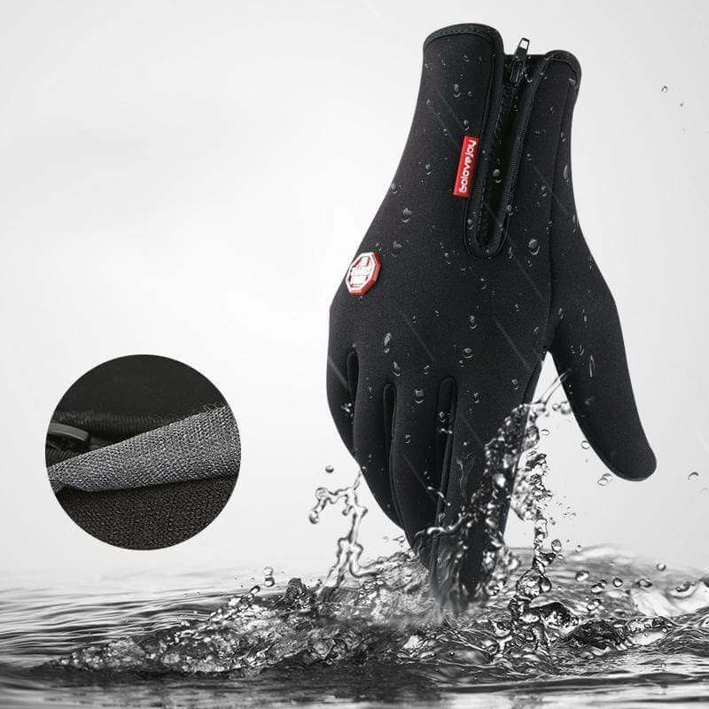 Termohandsker Polyester & Fleece | Vandafvisende Vinterhandsker | Touchscreen Design til Udendørsaktiviteter | Vanero