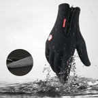 Termohandsker Polyester & Fleece | Vandafvisende Vinterhandsker | Touchscreen Design til Udendørsaktiviteter | Vanero