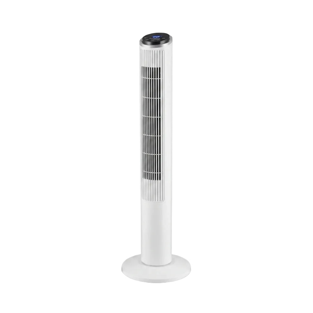 Tårnventilator | WiFi Tårnventilator Med Fjernbetjening Og Touchskærm | Hjem Og Kontor | Vanero
