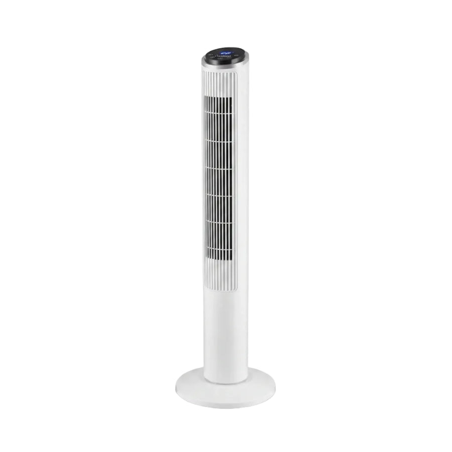Tårnventilator | WiFi Tårnventilator Med Fjernbetjening Og Touchskærm | Hjem Og Kontor | Vanero