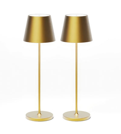 LuxoLight | Trådløs Dæmpbar Bordlampe Ultimativ Design Sort 1 + 1 Gratis | Vanero