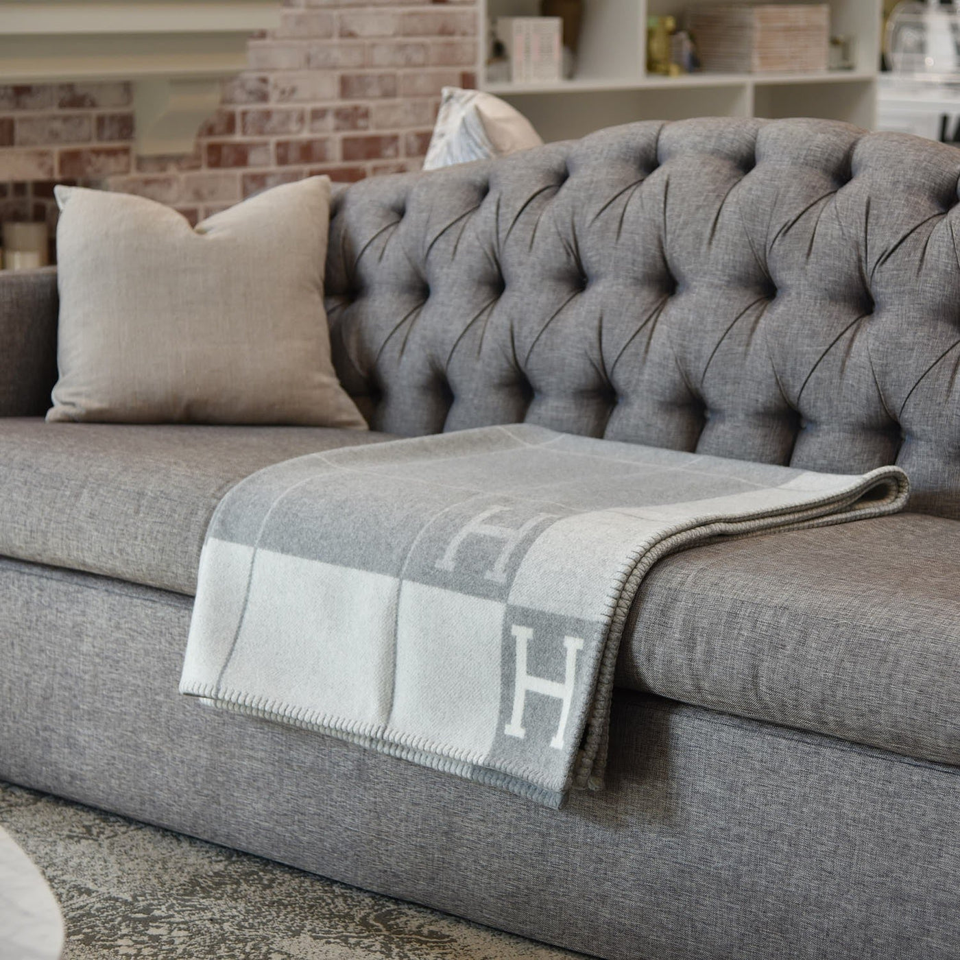 Isabelle | Luksuriøst Uld-Kashmir Tæppe med Elegant Blød Finish | Vanero