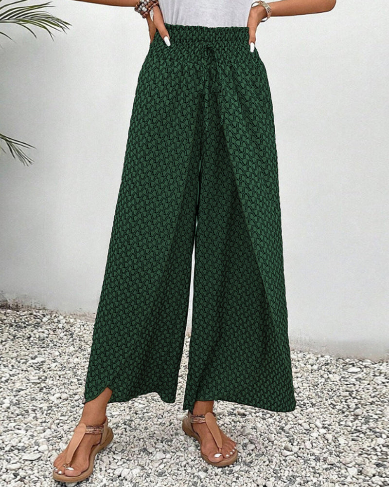 LUNARA l WOMEN'S WIDE-LEG TROUSERS l Vanero