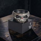 Halloween Slikskål Med Bevægelig Skelet Hånd | Bevægelsesaktiveret LED Slikholder | Batteridrevet | Vanero