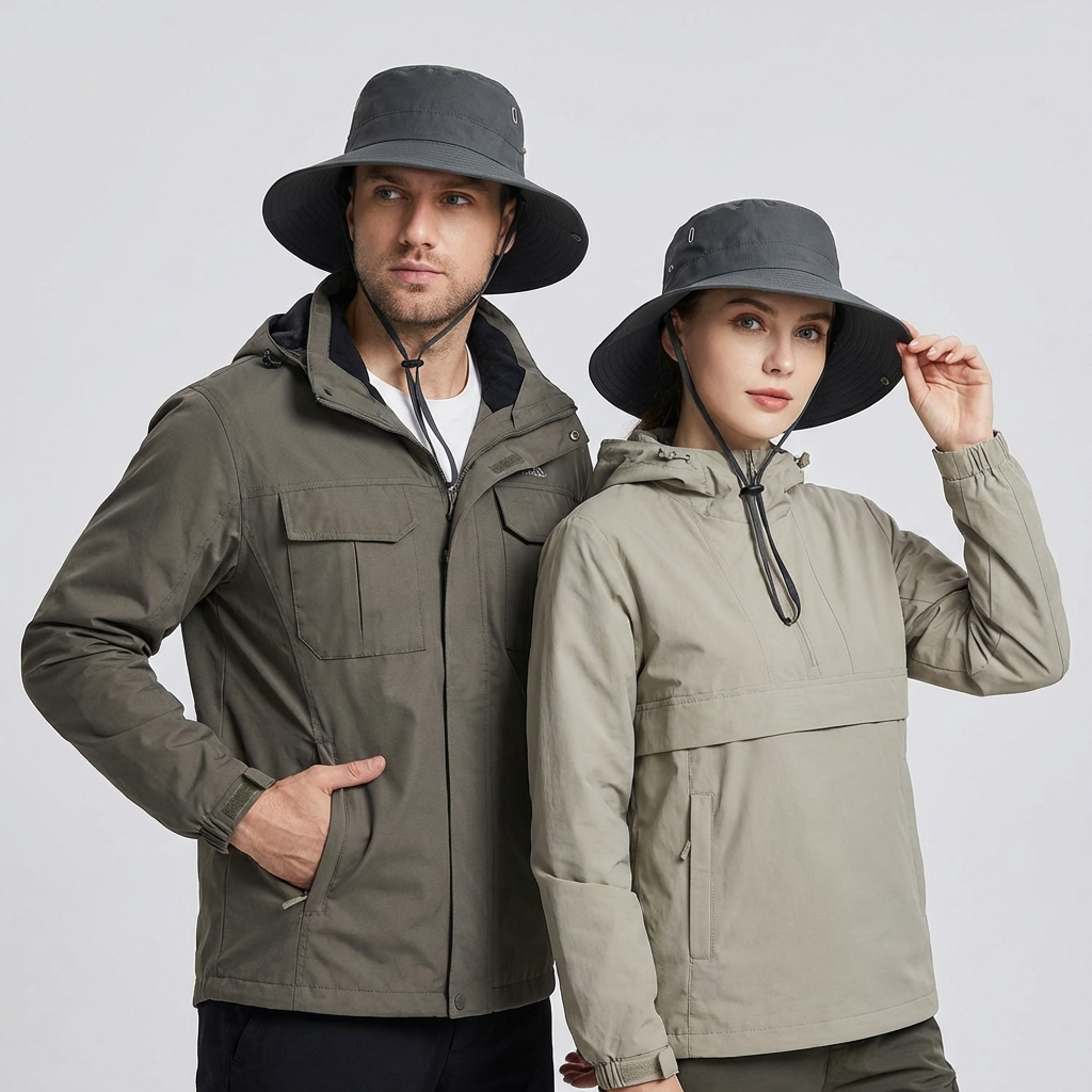 Dame Solhat | Bred Skygge Med UV-Beskyttelse | Justerbar Solhat Til Vandreture & Strand | Vanero