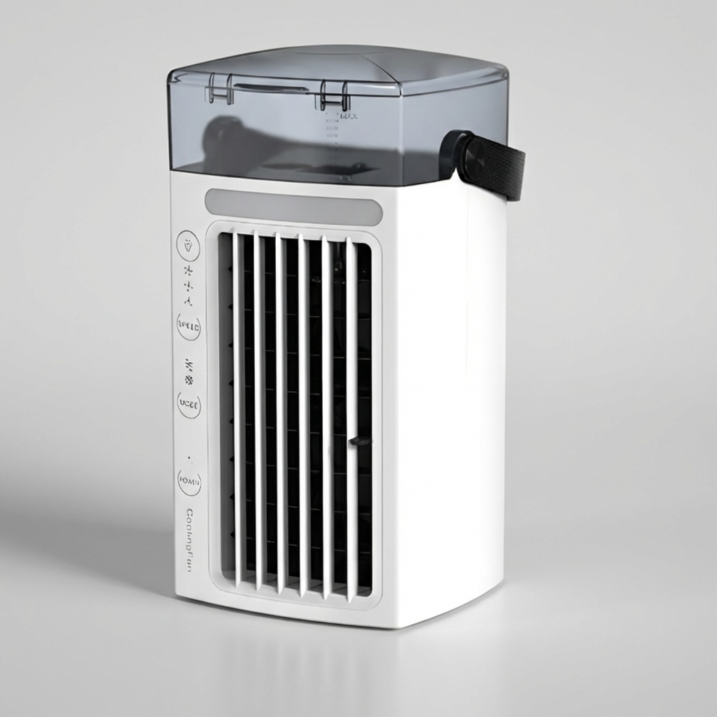 Personlig Ventilator | Bærbar Kompakt Ventilator | Let Luftcirkulation Til Hjem & Kontor | Vanero