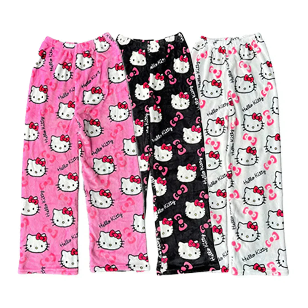 Luna | Bløde Hello Kitty Pyjamashorts med Top | Vanero