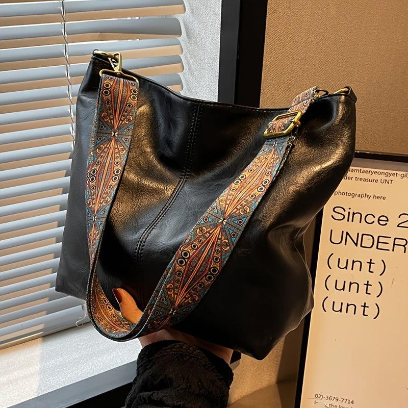 Grøn Hobo-Skuldertaske | Rummeligt Hovedrum & Justerbar Skulderrem | Crossbody-Taske Med Enhedsrum Til Hverdagsbrug | Vanero