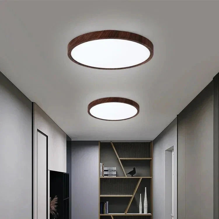 Ultratynd l cirkulær loftslampe l Vanero