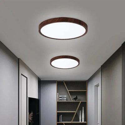 Ultratynd l cirkulær loftslampe l Vanero