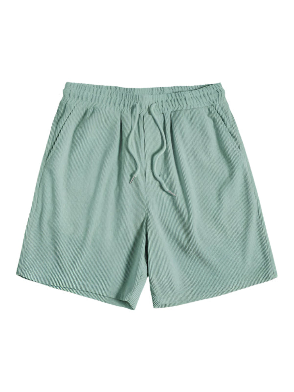 Herresæt Tekstilmateriale | Regular Fit T-Shirt & Shorts Sæt | Stribet Design til Fritidsaktiviteter & Strandbrug | Vanero