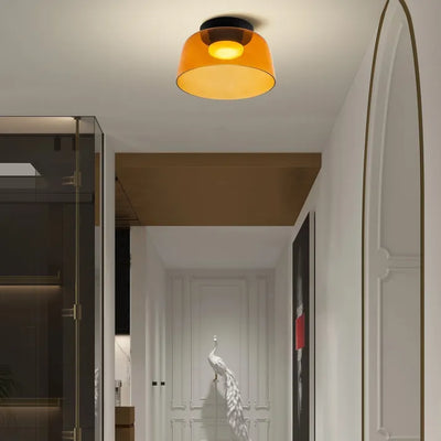 Nordisk Designer | Kreativ Personlighed Middelalderlig Glas Loftlampe | Vanero