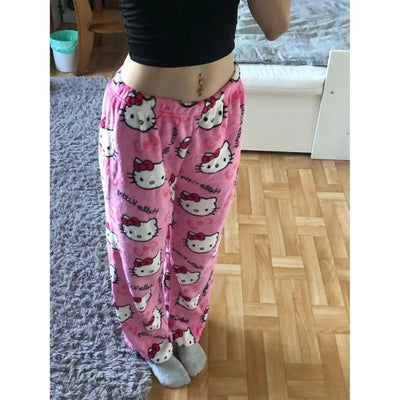 Luna | Bløde Hello Kitty Pyjamashorts med Top | Vanero