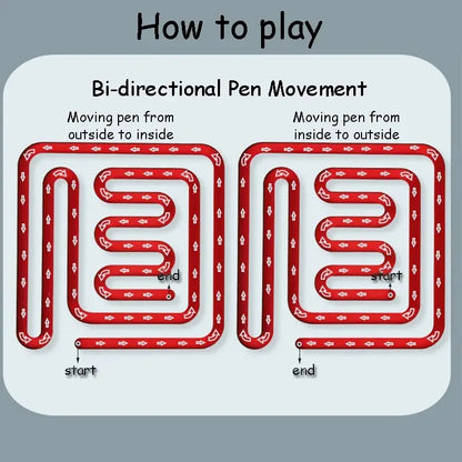 BrainBoost Puzzle Toy Pen l Togets hjerne - Puslespil Legetøj Pen l Vanero