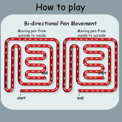 BrainBoost Puzzle Toy Pen l Togets hjerne - Puslespil Legetøj Pen l Vanero
