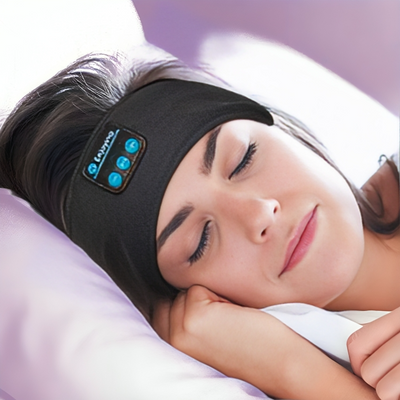 SleepWave | Trådløse Søvnhovedtelefoner og Øjenmaske - Revolutionerende Komfort | Vanero