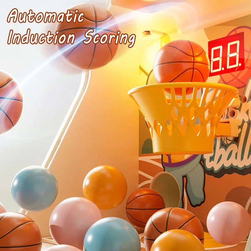 Basketball Refleksspil Plastmateriale | Bordspil Med Hurtige Reaktioner | Familie- og Vennespil Til Aktiv Leg | Vanero