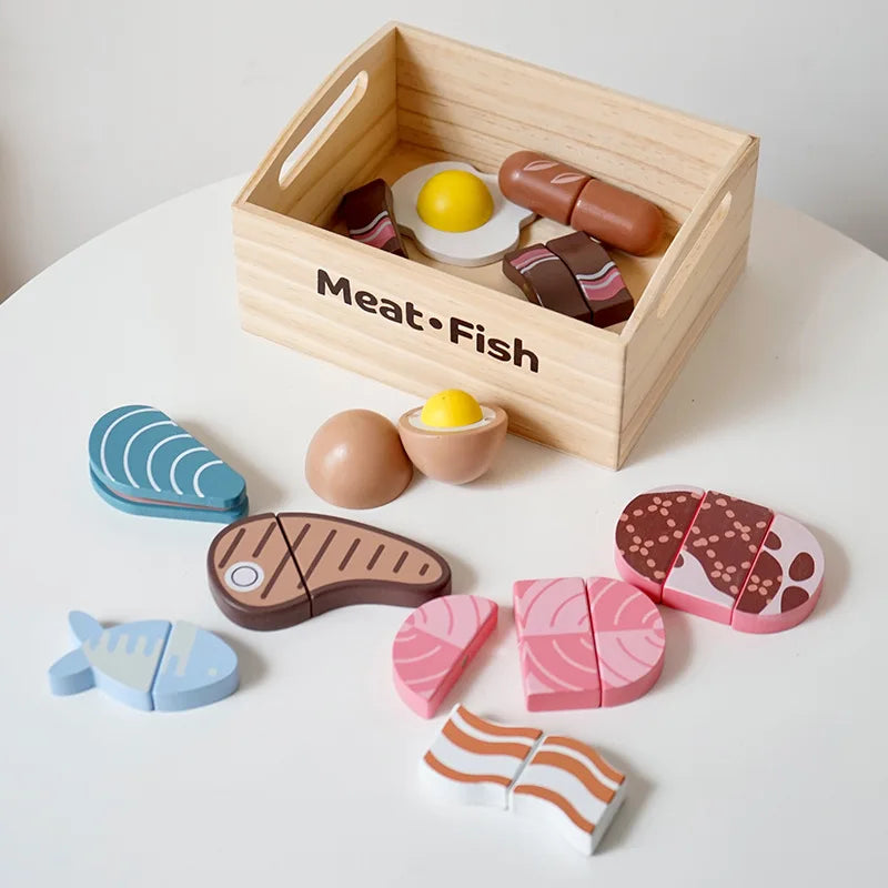 Cutting Play Set | Skæring Og Legetøj - Køkkenlegetøj | Vanero
