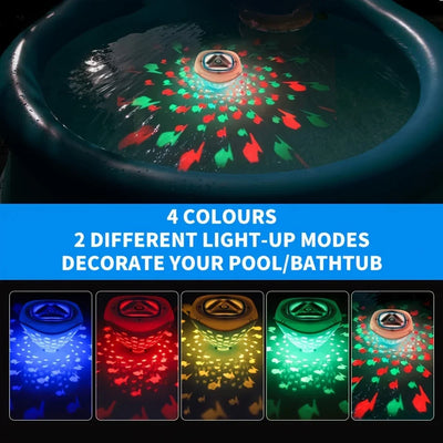 Aqua Party Light™ – Svømmefest i badet - Lysprojektion med fisk