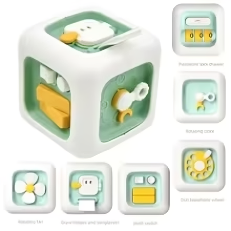 Cube Senses Toy | Læring Og Sjov - Cube Sense Legetøj | Vanero