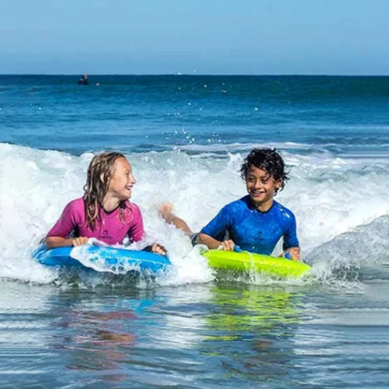 Oppusteligt Bodyboard Til Børn | Transportabelt PVC Design Til Pool & Strand | Overvågede Vandaktiviteter Udendørs | Vanero