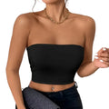 Dame Tube Top | Off Shoulder Stretch Top | Hverdagsbrug Og Ferie | Vanero