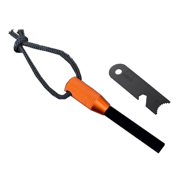 Ildstarter Kit Outdoor Sæt | Magnesiumstang Og Stålskraber Konstruktion | Camping Vandring & Friluftsudstyr Brug | Vanero