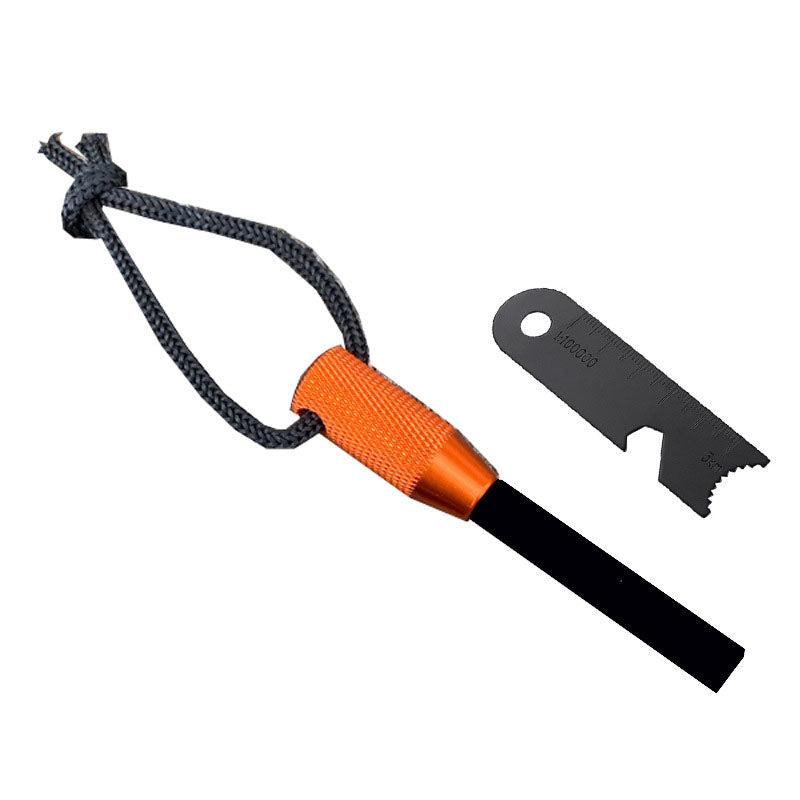 Ildstarter Kit Outdoor Sæt | Magnesiumstang Og Stålskraber Konstruktion | Camping Vandring & Friluftsudstyr Brug | Vanero
