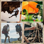 Ildstarter Kit Outdoor Sæt | Magnesiumstang Og Stålskraber Konstruktion | Camping Vandring & Friluftsudstyr Brug | Vanero