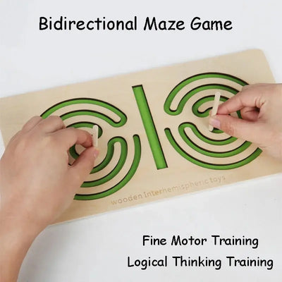 BrainBoost Puzzle Toy Pen l Togets hjerne - Puslespil Legetøj Pen l Vanero