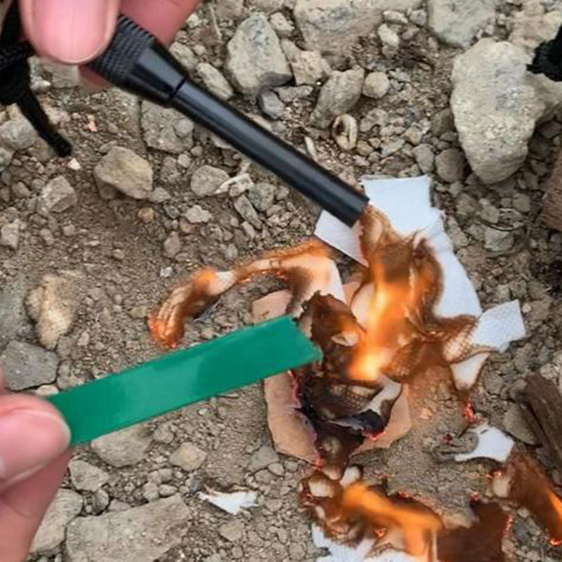 Ildstarter Kit Outdoor Sæt | Magnesiumstang Og Stålskraber Konstruktion | Camping Vandring & Friluftsudstyr Brug | Vanero