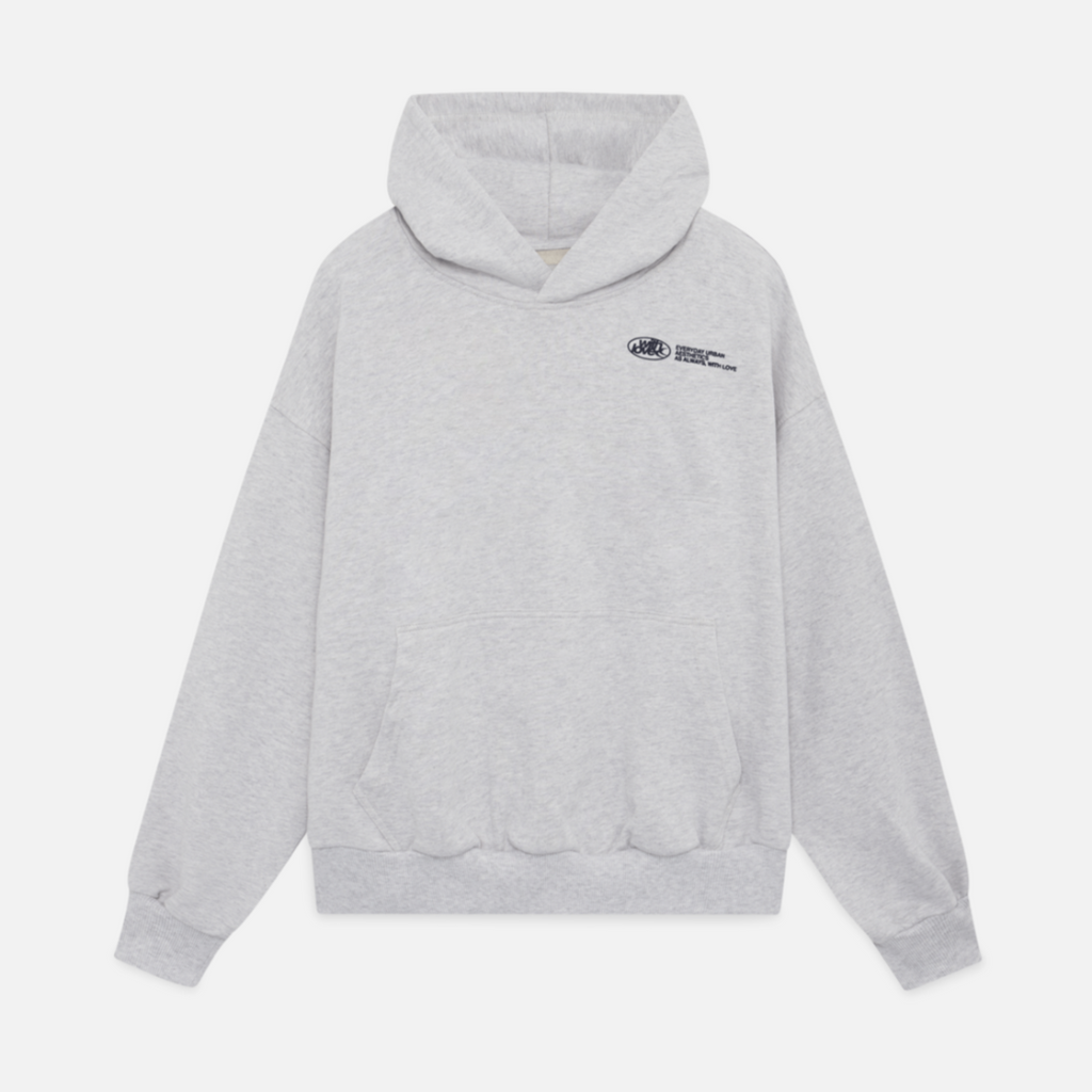 Hoodie i Tekstilmateriale | Afslappet Pasform Hættetrøje | Hætte & Kængurulomme til Hverdagsbrug | Vanero