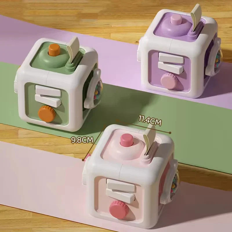 Cube Senses Toy | Læring Og Sjov - Cube Sense Legetøj | Vanero