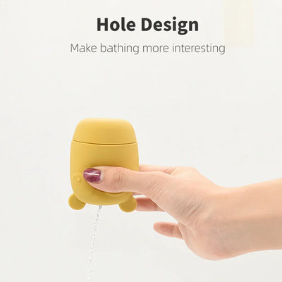 Bath Buddies l Skyggefuld Spetterpret – Vandlegetøj af silikone l Vanero