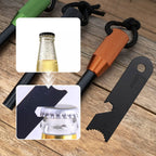 Ildstarter Kit Outdoor Sæt | Magnesiumstang Og Stålskraber Konstruktion | Camping Vandring & Friluftsudstyr Brug | Vanero